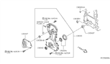 Diagram for 2006 Nissan Sentra Oil Pump Rotor Set - 15020-6N200