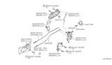 Diagram for 2003 Nissan Altima Door Handle - 82607-ZB007