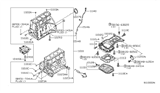 Diagram for Nissan Altima Dipstick - 11140-8J100