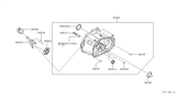 Diagram for 2005 Nissan Altima Bellhousing - 30400-8H510