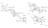 Diagram for Nissan Altima Starter Motor - 23300-8J001