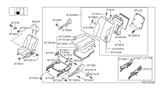 Diagram for 2002 Nissan Altima Seat Motor - 87450-8J020