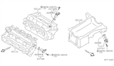 Diagram for 2003 Nissan Altima Crankshaft Position Sensor - 23731-8J105