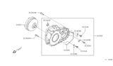 Diagram for 2002 Nissan Maxima Bellhousing - 31300-81X04