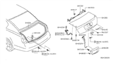 Diagram for 2002 Nissan Altima Door Lock Actuator - 84631-8J000