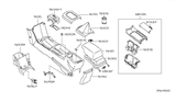 Diagram for 2002 Nissan Altima Cup Holder - 68430-8J012