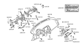 Diagram for 2006 Nissan Altima Glove Box - 68108-ZB00A