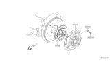 Diagram for 2001 Nissan Maxima Pressure Plate - 30210-8J100