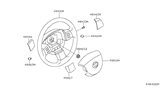 Diagram for Nissan Maxima Air Bag - 98510-ZB082