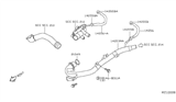 Diagram for Nissan Altima Cooling Hose - 14056-3Z020