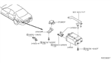 Diagram for Nissan Altima Vapor Canister - 14950-7Y000