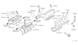 Diagram for Nissan Maxima Valve Cover Gasket - 13270-ZA010