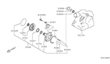 Diagram for Nissan Stanza Oil Pump - 31340-80X01