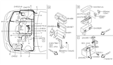 Diagram for 2006 Nissan Altima Battery Cable - 24080-8J000