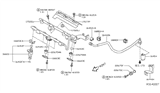 Diagram for 2002 Nissan Altima Fuel Injector O-Ring - 16618-8J010