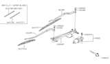 Diagram for 2006 Nissan Altima Wiper Arm - 28886-8J000