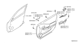 Diagram for 2006 Nissan Altima Armrest - 80961-ZB100