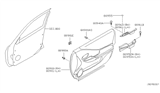 Diagram for 2002 Nissan Altima Armrest - 80961-8J002