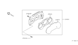 Diagram for 2002 Nissan Altima Instrument Cluster - 24810-8J002