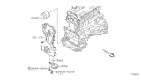 Diagram for 2011 Nissan Altima Oil Pump Gasket - 15066-3Z003