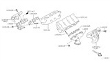 Diagram for Nissan Altima Exhaust Manifold - 14004-CA000