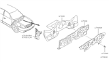 Diagram for 2005 Nissan Altima Dash Panels - 67612-8J030