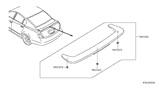 Diagram for 2004 Nissan Altima Spoiler - 96030-8J025