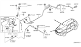 Diagram for 2010 Nissan Murano Windshield Washer Nozzle - 28930-1AA0A