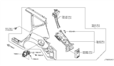 Diagram for Nissan Murano Fuel Door - 78830-1AA0A