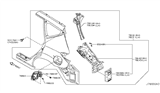 Diagram for 2012 Nissan Murano Fender - G8101-1AAMA