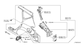 Diagram for 2011 Nissan Murano Fender - G8100-1AAMA