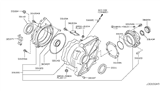 Diagram for 2009 Nissan Murano Transfer Case Seal - 33142-4N200