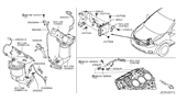 Diagram for 2019 Nissan GT-R Knock Sensor - 22060-JK20A