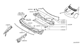 Diagram for Nissan Murano Dash Panels - 66891-1AA0A