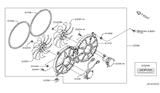 Diagram for 2012 Nissan Maxima Fan Motor - 21487-1AA0A