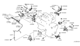 Diagram for 2009 Nissan Murano Motor And Transmission Mount - 11320-1AA1B