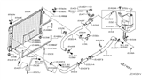 Diagram for 2014 Nissan Murano Radiator - 21460-1AA5A