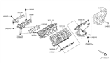 Diagram for 2011 Nissan Murano Exhaust Manifold - 14002-1AA0A