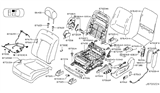 Diagram for 2013 Nissan Murano Seat Motor - 87450-1AB2A