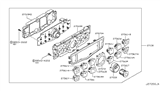 Diagram for 2014 Nissan Murano A/C Switch - 27500-1V40A