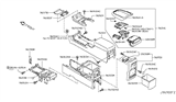 Diagram for Nissan Murano Ashtray - 96510-1AA1A