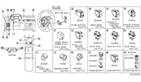 Diagram for Nissan Murano Door Jamb Switch - 25140-1AA0A