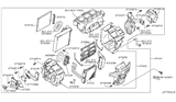 Diagram for 2009 Nissan Murano Cabin Air Filter - B7277-JN20A