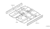 Diagram for 2009 Nissan Murano Floor Pan - G4300-1AAMA