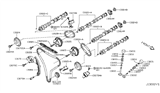 Diagram for 2008 Nissan Murano Camshaft - 13020-JA10A