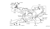 Diagram for 2009 Nissan Murano Power Steering Hose - 49717-1AA0A