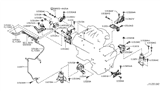 Diagram for 2008 Nissan Murano Motor And Transmission Mount - 11320-1AA0A