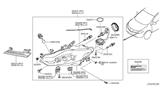 Diagram for Nissan Hardbody Pickup (D21U) Headlight Bulb - 26261-C9903