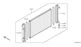 Diagram for 2010 Nissan Murano Coolant Reservoir - 21412-1AV0A