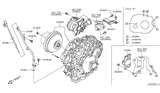 Diagram for Nissan Murano Transmission Assembly - 310C0-1XE1C